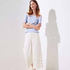 NWT Cropped Wide Leg dress pants